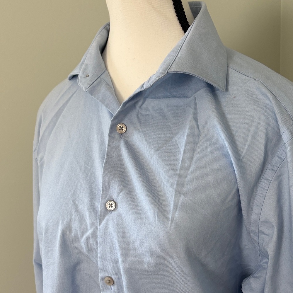 Van Heusen Light Blue Casual Button Down Shirt